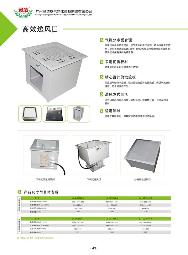 送风口介绍_送风口用途_高效送风口结构 送风口介绍_送风口用途_高效送风口结构